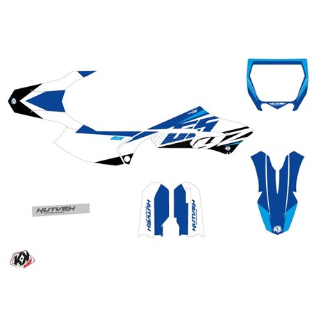 Kit Deco Moto Cross Skew Yamaha 65 YZ Bleu