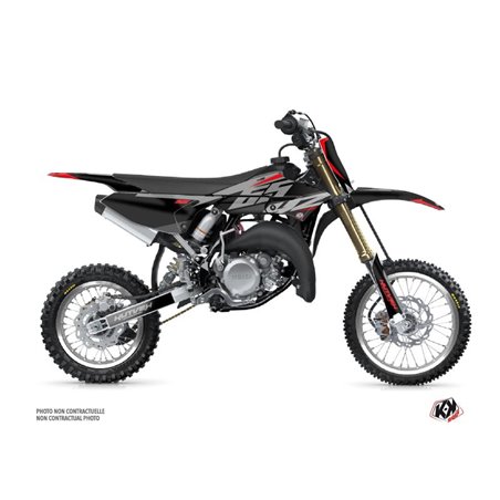 Kit Deco Moto Cross Skew Yamaha 65 YZ Rouge