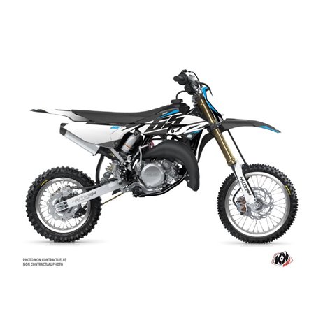 Kit Deco Moto Cross Skew Yamaha 65 YZ Gris