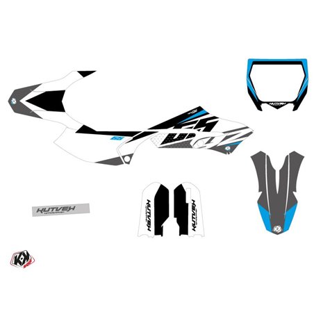 Kit Deco Moto Cross Skew Yamaha 65 YZ Gris