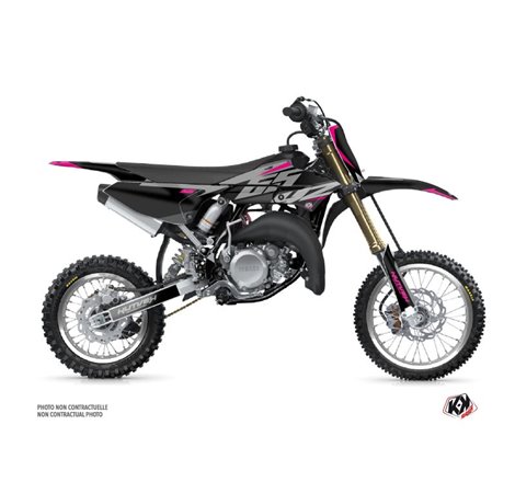 Kit Deco Moto Cross Skew Yamaha 65 YZ Rose