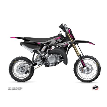 Kit Deco Moto Cross Skew Yamaha 65 YZ Rose