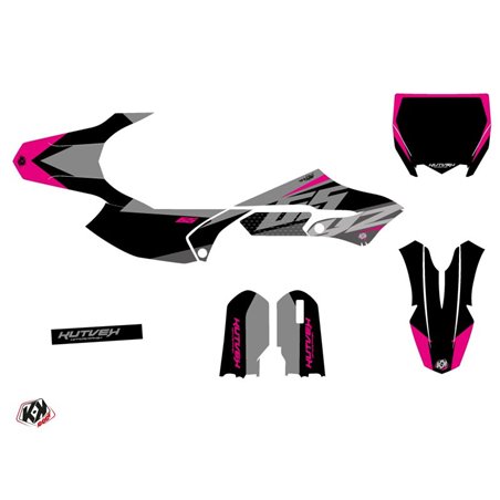 Kit Deco Moto Cross Skew Yamaha 65 YZ Rose