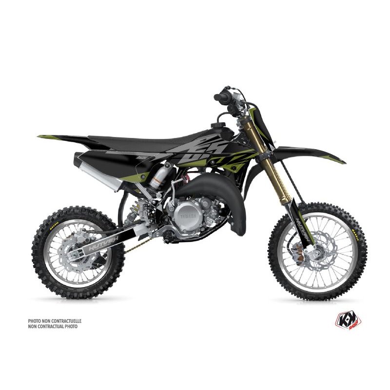 Kit Deco Moto Cross Skew Yamaha 65 YZ Kaki