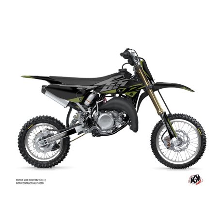 Kit Deco Moto Cross Skew Yamaha 65 YZ Kaki