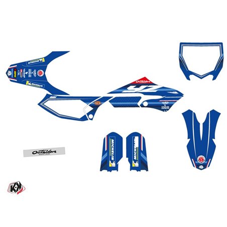 Kit Deco Moto Cross Replica Team Outsiders K21 Yamaha 65 YZ