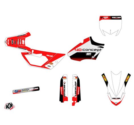 Kit Deco Moto Cross Replica BOS Yamaha 85 YZ