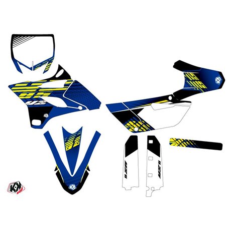 Kit Deco Moto Cross Flow Yamaha 85 YZ Jaune
