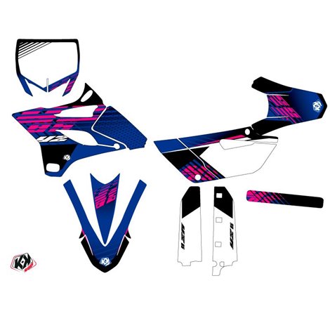 Kit Deco Moto Cross Flow Yamaha 85 YZ Rose