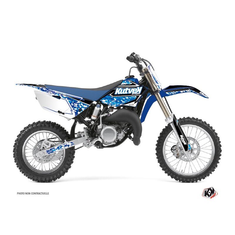 Kit Deco Moto Cross Predator Yamaha 85 YZ Bleu