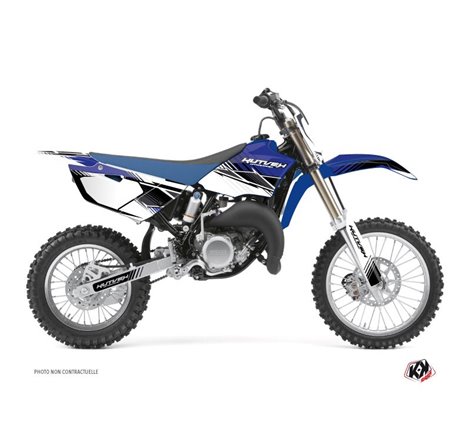 Kit Deco Moto Cross Stripe Yamaha 85 YZ Bleu