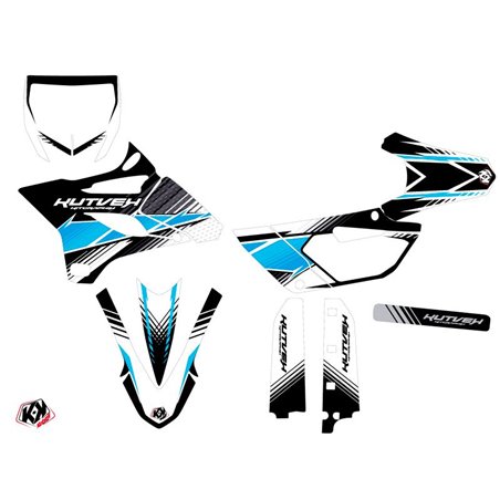 Kit Deco Moto Cross Stripe Yamaha 85 YZ Noir