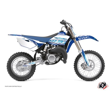 Kit Deco Moto Cross Eraser Yamaha 85 YZ Bleu