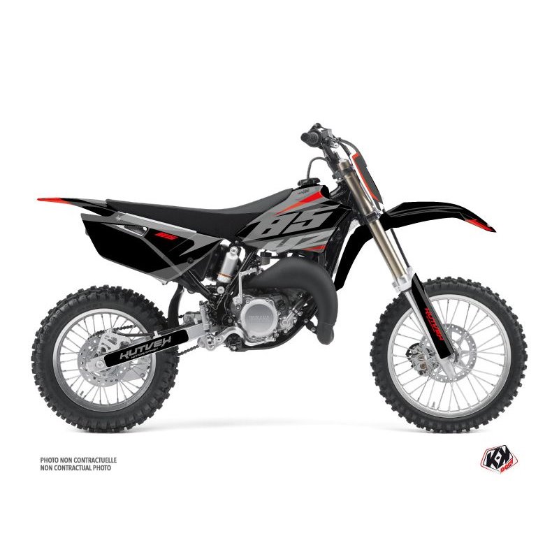 Kit Deco Moto Cross Skew Yamaha 85 YZ Rouge