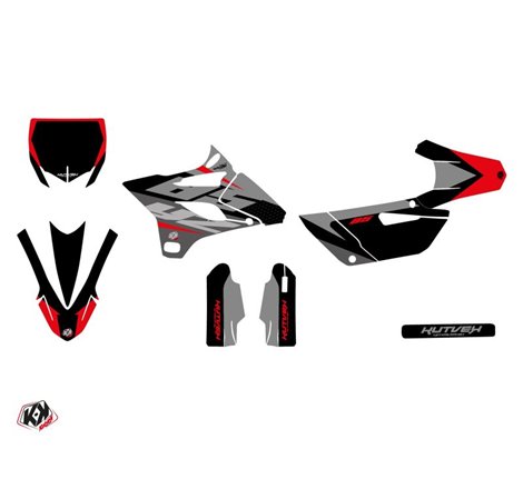 Kit Deco Moto Cross Skew Yamaha 85 YZ Rouge
