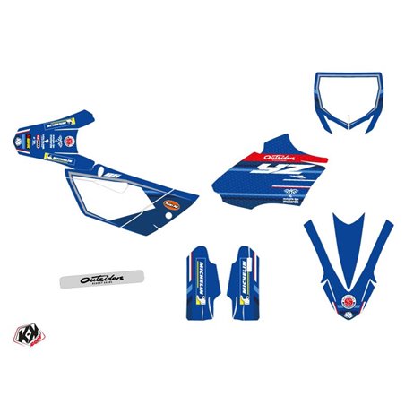 Kit Deco Moto Cross Replica Team Outsiders K21 Yamaha 85 YZ