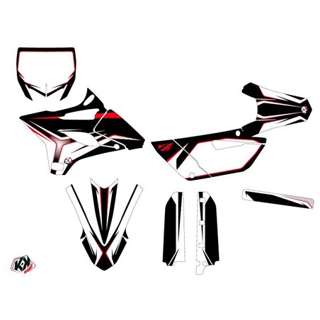 Kit Deco Moto Cross Concept Yamaha 85 YZ Rouge