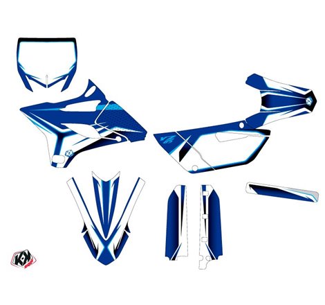 Kit Deco Moto Cross Concept Yamaha 85 YZ Bleu