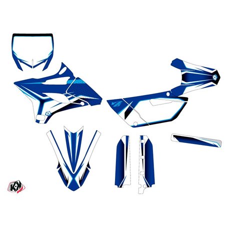 Kit Deco Moto Cross Concept Yamaha 85 YZ Bleu