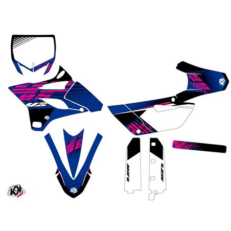 Kit Deco Moto Cross Flow Yamaha 85 YZ Rose