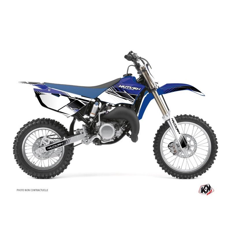 Kit Deco Moto Cross Stripe Yamaha 85 YZ Bleu
