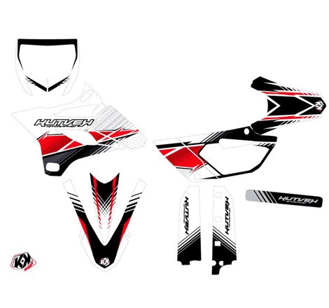 Kit Deco Moto Cross Stripe Yamaha 85 YZ Rouge