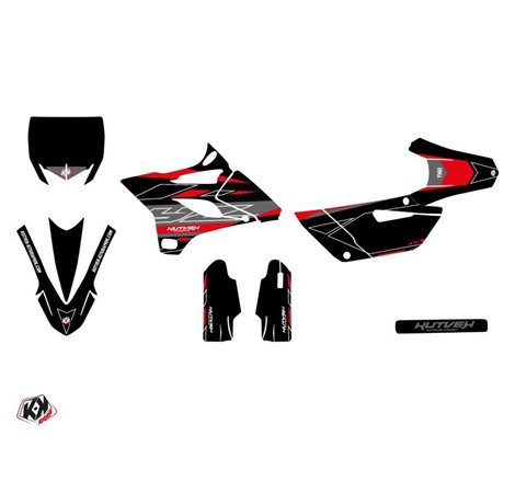 Kit Deco Moto Cross Outline Yamaha 85 YZ Rouge