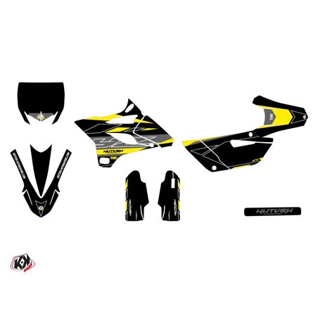 Kit Deco Moto Cross Outline Yamaha 85 YZ Jaune