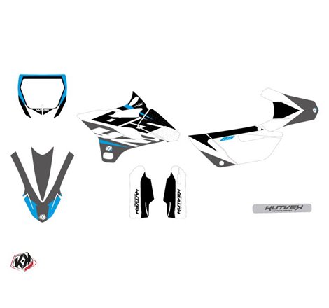Kit Deco Moto Cross Skew Yamaha 85 YZ Gris