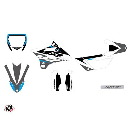 Kit Deco Moto Cross Skew Yamaha 85 YZ Gris