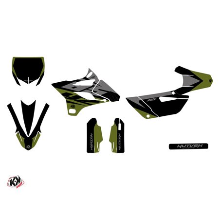 Kit Deco Moto Cross Skew Yamaha 85 YZ Kaki