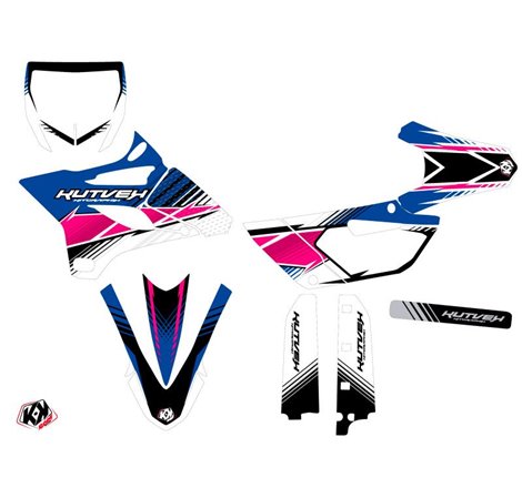 Kit Deco Moto Cross Stripe Yamaha 85 YZ Rose