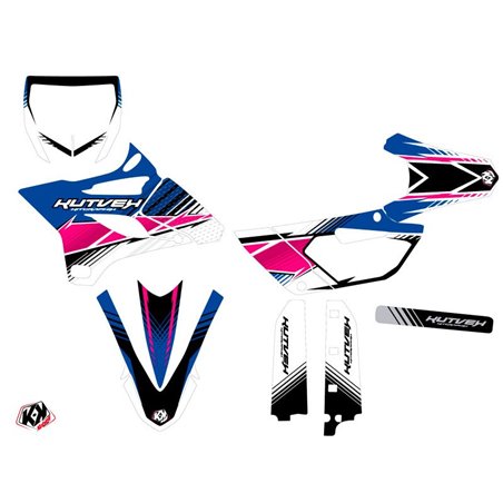 Kit Deco Moto Cross Stripe Yamaha 85 YZ Rose