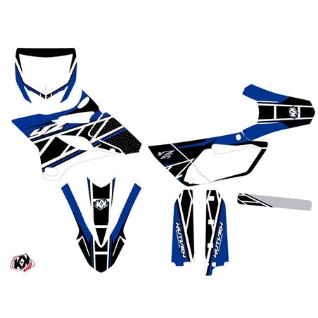 Kit Deco Moto Cross Replica Yamaha 85 YZ Bleu