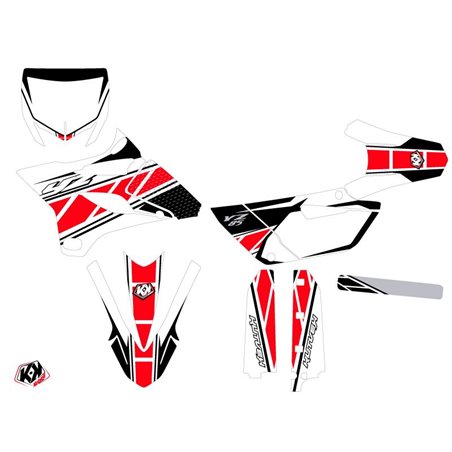 Kit Deco Moto Cross Replica Yamaha 85 YZ Rouge