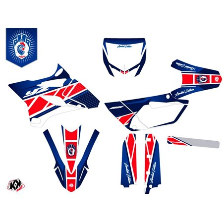 Kit Deco Moto Cross Replica France 2018 Edition Limitee Yamaha 85 YZ