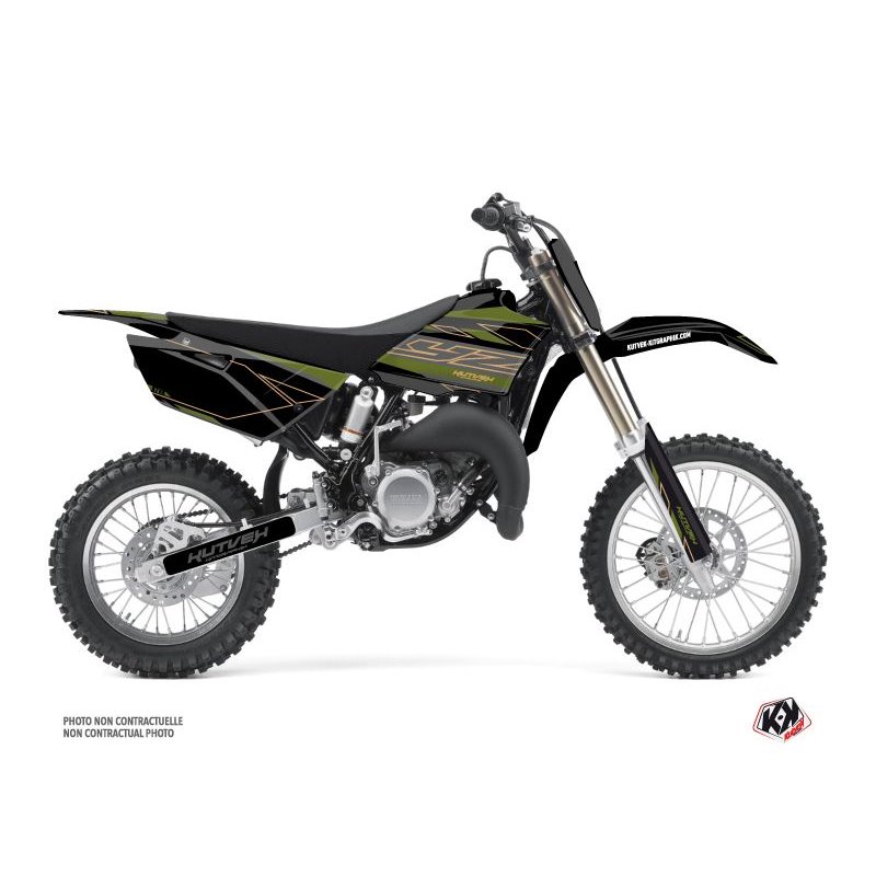 Kit Deco Moto Cross Outline Yamaha 85 YZ Kaki