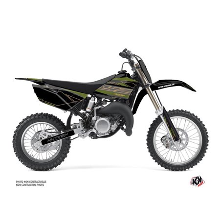 Kit Deco Moto Cross Outline Yamaha 85 YZ Kaki
