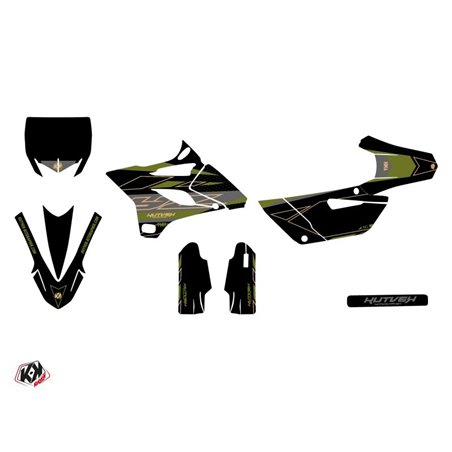 Kit Deco Moto Cross Outline Yamaha 85 YZ Kaki