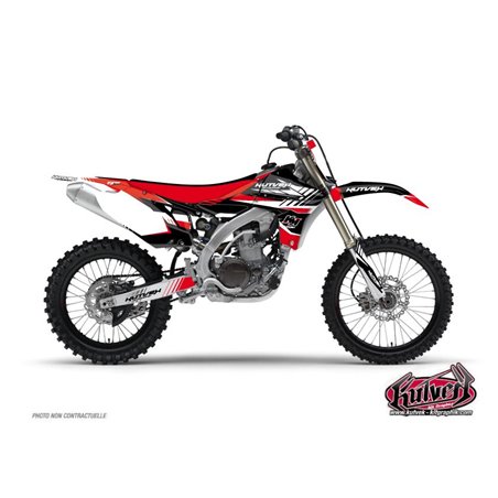 Kit Deco Moto Cross Pulsar Yamaha 125 YZ Rouge