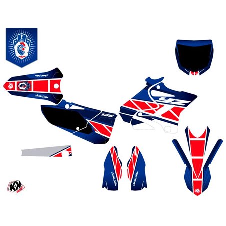 Kit Deco Moto Cross Replica France 2018 Edition Limitee Yamaha 125 YZ