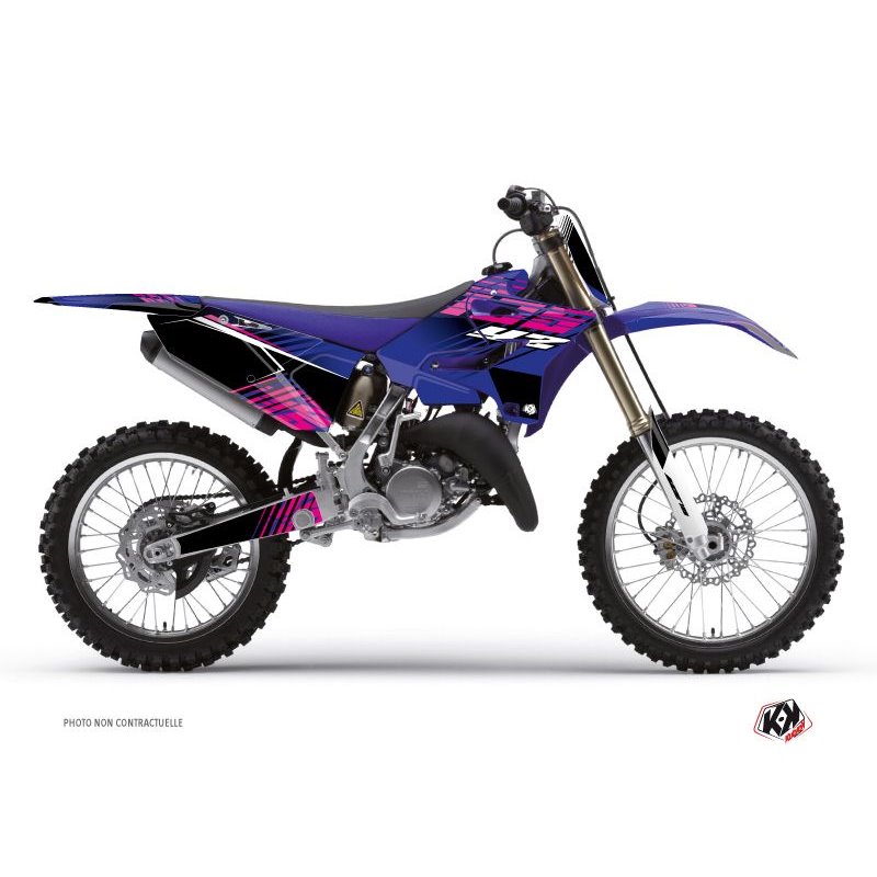 Kit Deco Moto Cross Flow Yamaha 125 YZ Rose