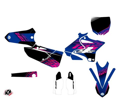 Kit Deco Moto Cross Flow Yamaha 125 YZ Rose