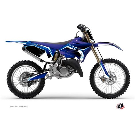 Kit Deco Moto Cross Concept Yamaha 125 YZ Bleu