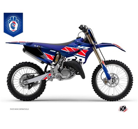 Kit Deco Moto Cross Replica France 2018 Edition Limitee Yamaha 125 YZ
