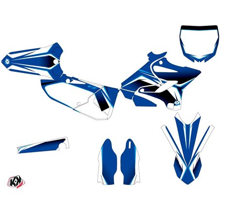 Kit Deco Moto Cross Concept Yamaha 250 YZ Bleu