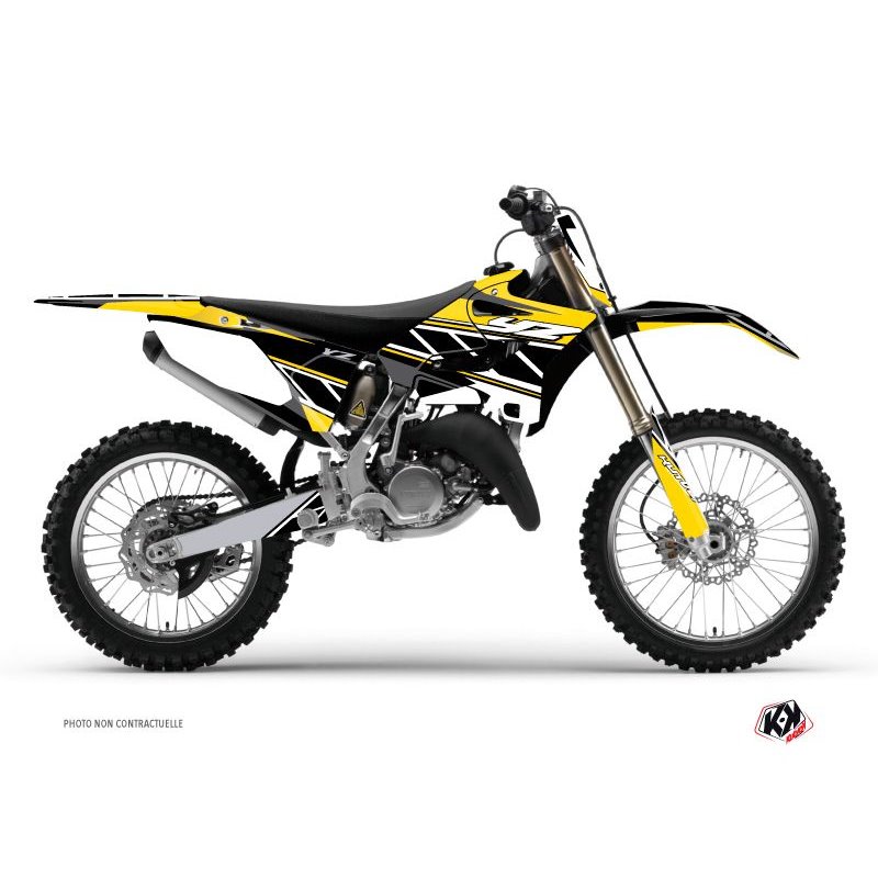 Kit Deco Moto Cross Replica Yamaha 250 YZ Jaune