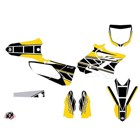 Kit Deco Moto Cross Replica Yamaha 250 YZ Jaune