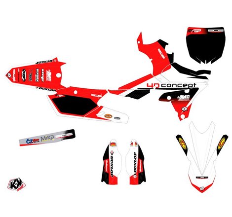 Kit Deco Moto Cross Replica BOS Yamaha 250 YZF