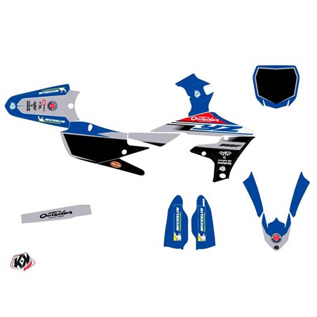 Kit Deco Moto Cross Replica Team Outsiders 2020 Yamaha 250 YZF